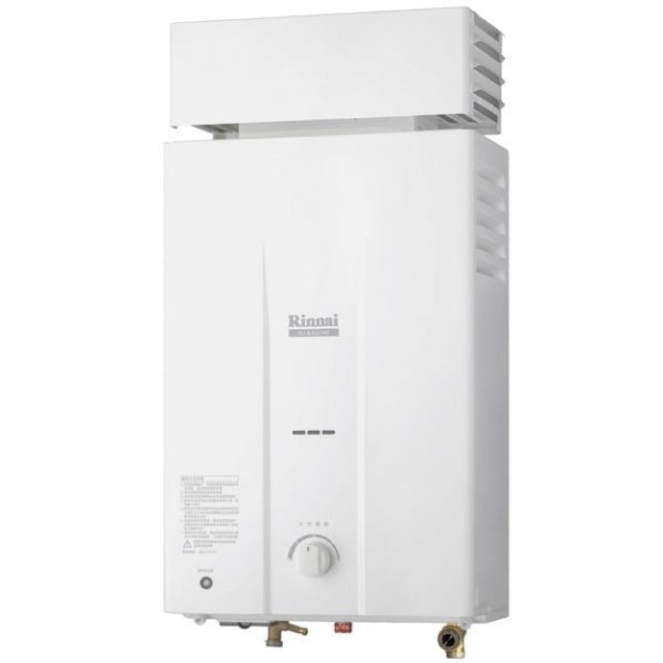 【日成】林內屋外抗風型10L熱水器(RU-B1021RF) 