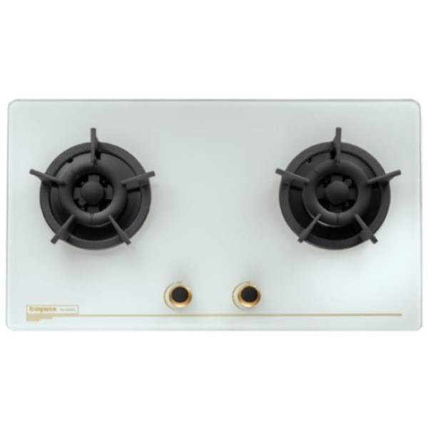 【日成】莊頭北二口檯面爐 白玻璃面板 檯面式瓦斯爐 TG-8503GW 