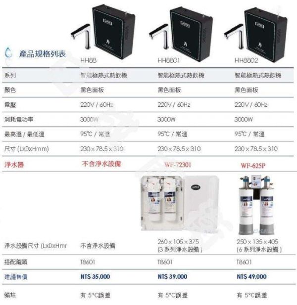 【日成】日本yaffle亞爾浦 HH88 智能極熱飲機 桃園廚具,日成,日成廚具,日成廚衛生活館,廚具行,廚具,日本,亞爾浦,yaffle,甜甜價