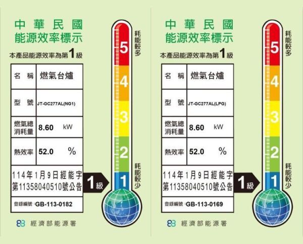 【日成】喜特麗大面板檯面爐 .一級能效 JT-GC277AL 晶焱系列 桃園廚具,日成,日成廚衛,日成廚衛生活館,日成廚具,廚具行,瓦斯爐,優惠,享甜甜價,享優惠價