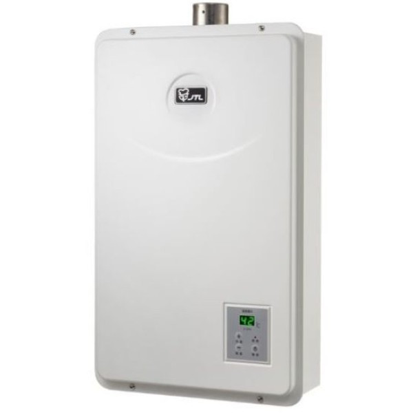 JT-H1332-喜特麗-13L-數位-強制排氣-保固3年-熱水器
