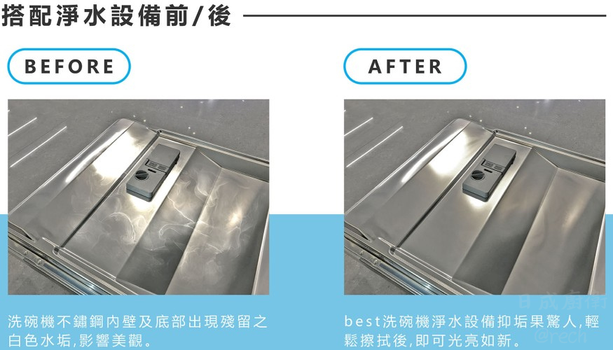 G2530B-洗碗機-Best-嵌入式-除氯-6種洗滌模式-專為中式餐具設計-單獨高效除菌高溫洗淨-三重過濾-搭配淨水設備前後