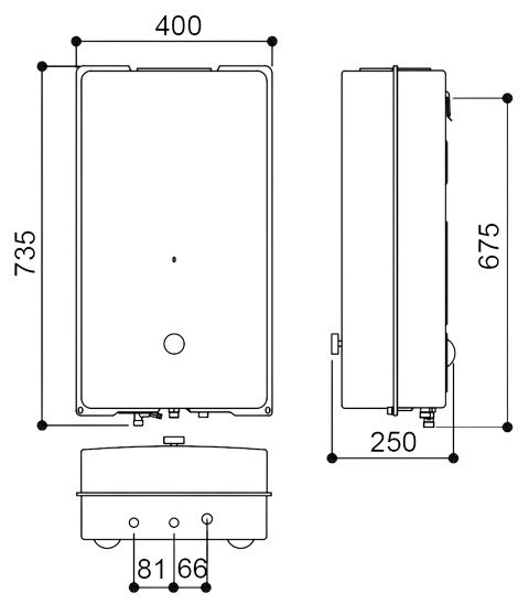 【日成】林內屋外一般型10L熱水器(RU-A1023RFN) 