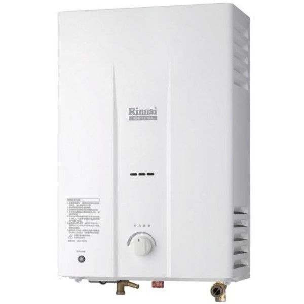 RU-1022RFN熱水器-林內-屋外-RF-隱藏式新水量調節-檢知部安全美觀-熱傳導更提升-低電壓指示燈