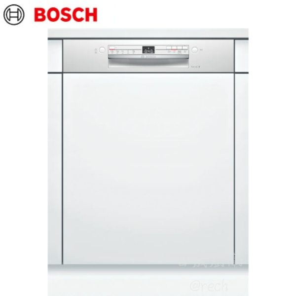 【日成】BOSCH半嵌式洗碗機110V-12人份 SMI2ITW00X 桃園廚具,日成,日成廚具,日成廚衛,日成廚衛生活館,廚具行,BOSCH,洗碗機,半嵌式,廚具