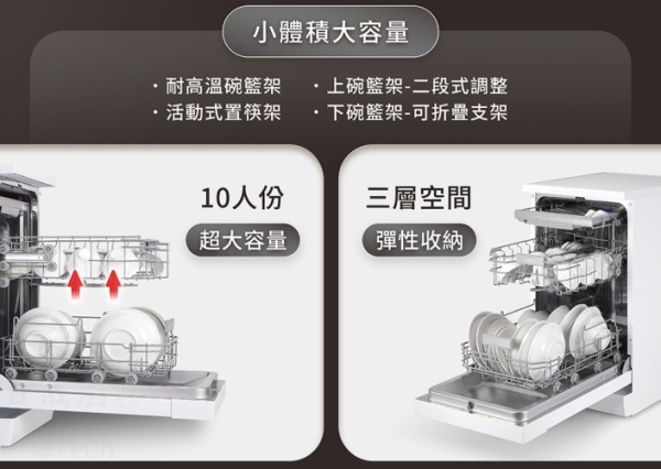 【日成】櫻花牌 E7571 獨嵌式自動開門洗碗機 桃園廚具,日成,日成廚衛生活館,日成廚具,廚具店,櫻花,獨立,嵌入,甜甜價,優惠