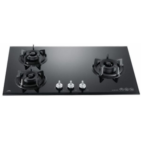 【日成】喜特麗.易潔系列 JT-GC309A 三口黑玻璃檯面式瓦斯爐 桃園廚具,日成,日成廚具,日成廚衛,日成廚衛生活館,喜特麗,三口,瓦斯爐,甜甜價,優惠