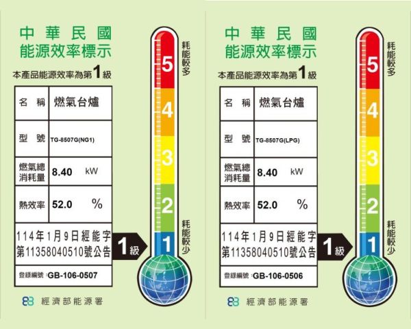 【日成】莊頭北 TG-8507G 一級能效檯面爐 黑玻璃面板 零秒點火 檯面式瓦斯爐 桃園廚具,日成,日成廚衛,日成廚衛生活館,廚具行,廚具,莊頭北,檯面爐,一級能效,甜甜價