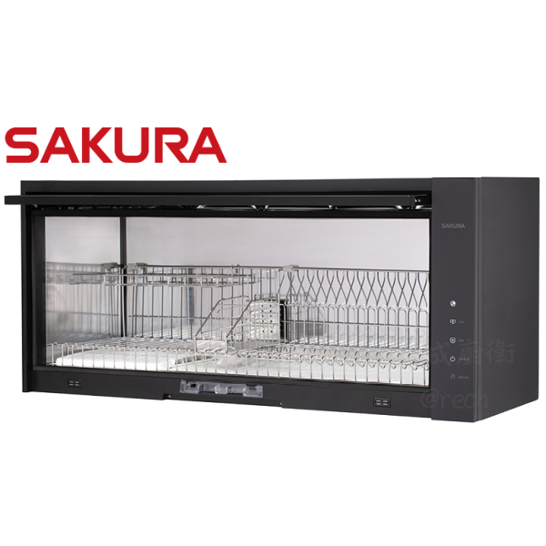 【日成】櫻花牌 Q7585BL/BXL 黑色.智能升降烘碗機 桃園廚具,日成,日成廚衛,日成廚衛生活館,廚具行,廚具,烘碗機,智能升降,甜甜價,優惠