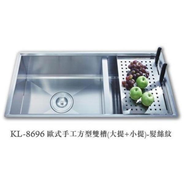 【日成】大吉熊 KL-8696 歐式手工方型雙槽.防蟑大提籠+ST小提籠【內徑915x420x210mm】 