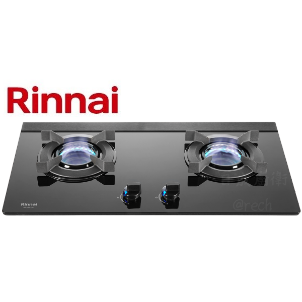 【日成】林內牌二口檯面爐 RB-N2611G(B) LED藍光旋鈕 桃園廚具,日成,日成廚衛生活館,日成廚具,廚具,林內,檯面,瓦斯爐,甜甜價,檯面爐