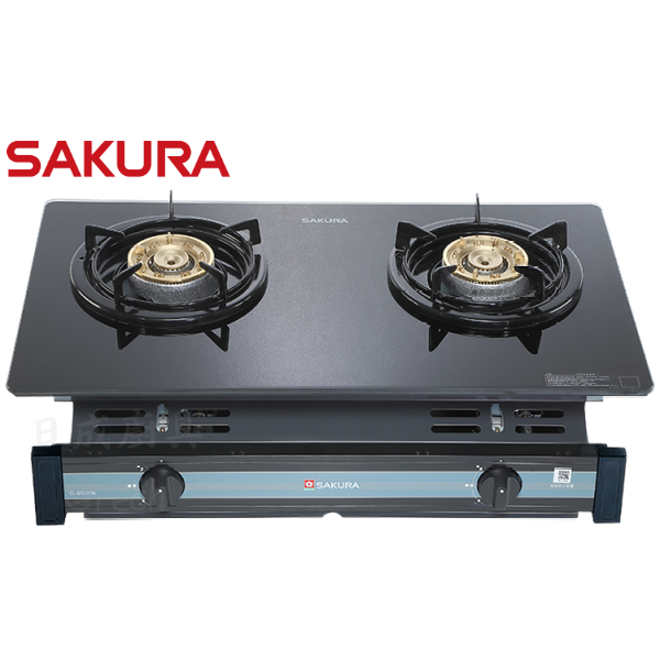 【日成】櫻花牌嵌入式瓦斯爐 G-6500KG 黑玻璃面板 桃園廚具,日成,日成廚衛生活館,日成廚具,櫻花,黑玻,瓦斯爐,自動熄火,超耐用,黑色強化玻璃