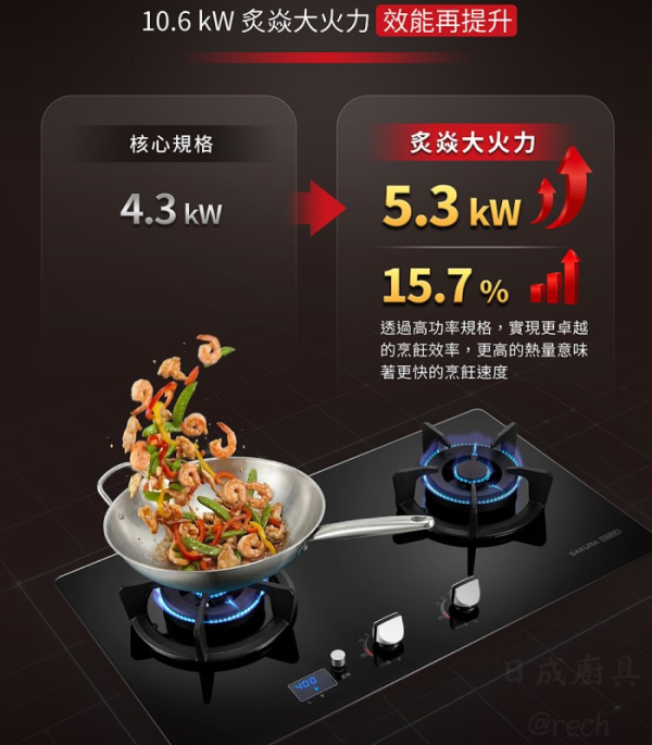 【日成】櫻花牌雙口檯面爐 G2327GB 智能時控.炙焱系列 桃園廚具店,桃園廚具行,日成廚具,櫻花G2327GB,櫻花牌雙口檯面爐G2327GB,桃園廚具行推薦,G2327GB智能時控,櫻花炙焱系列瓦斯爐,桃園櫻花瓦斯爐安裝,智能時控雙口檯面爐