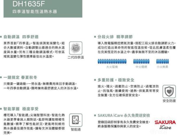 【日成】櫻花16L四季恆溫 數位恆溫強排型熱水器 DH-1635F 桃園廚具,日成,日成廚衛生活館,日成廚具,廚具,桃園熱水器,熱水器,數位恆溫,甜甜價,優惠