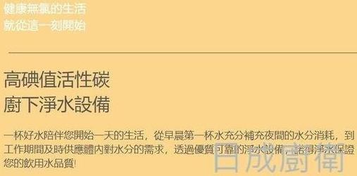 【日成】諾得 24.2.381A 單道淨水器 高碘值活性碳 含安裝 