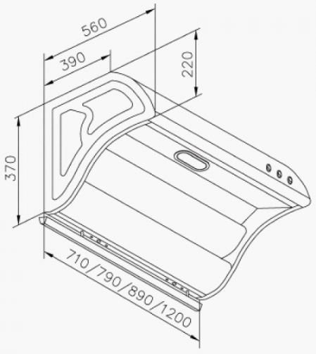 【日成】莊頭北70cm斜背式排油煙機 TR-5397(70cm) 