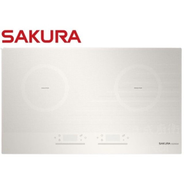 【日成】SAKURA櫻花牌 雙口IH感應爐 3600W總功率 EG2350GW 