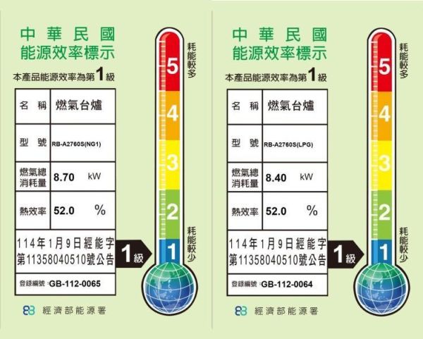 【日成】林內牌檯面爐 緻溫 RB-A2760S 不銹鋼雙口爐 