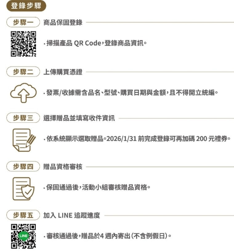 林內牌優惠-贈送禮劵-有早鳥優惠-限時優惠-登錄步驟-申請辦法