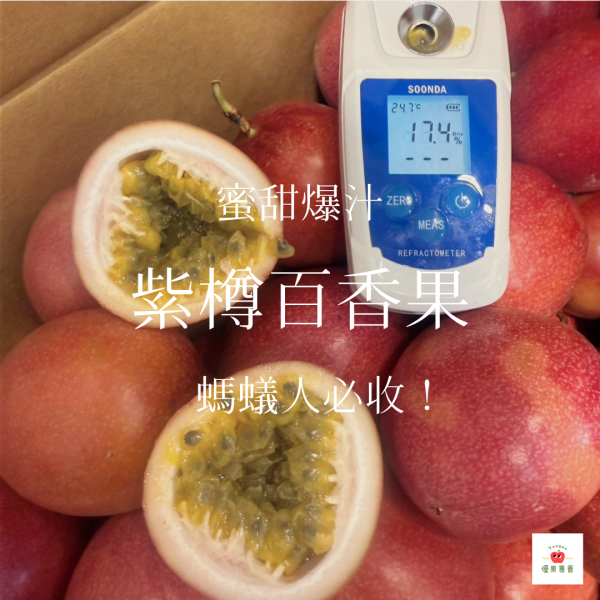 紫樽百香果｜蜜甜爆汁・螞蟻人必收！ 紫樽百香果, 螞蟻人百香果, 蜜甜百香果, 高甜度水果, 百香果推薦, 百香果爆汁, 台灣百香果, 熱帶水果宅配, 百香果品種, 百香果吃法