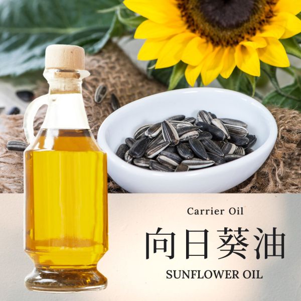 【向日葵油】Sunflower Oil 基底油 按摩油 愛創造Allietare 向日葵油,Sunflower Oil,基底油,按摩油