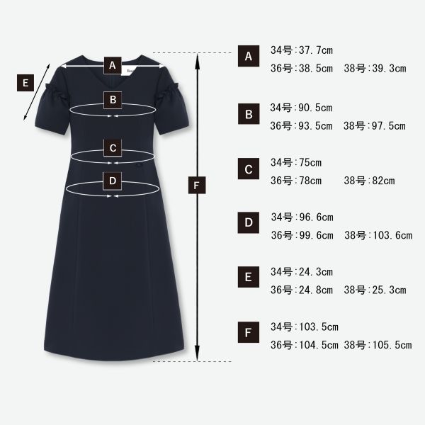 René Ginza - 15th Anniversary Collection - SWEET SUMMER GARDEN-Navy Dress 