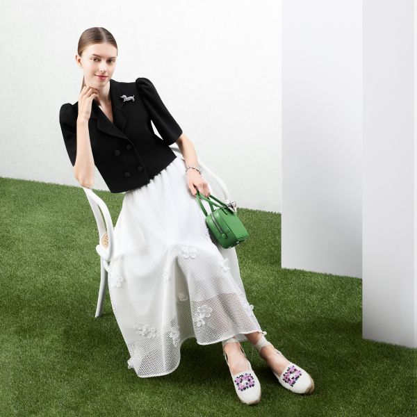 René Ginza - 15th Anniversary Collection - SWEET SUMMER GARDEN-Skirt- Black 