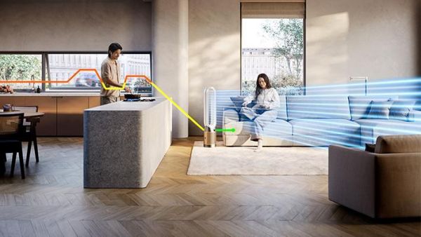 【dyson 戴森】TP12  Purifier Cool De-NOx 二合一甲醛NOx偵測涼風空氣清淨機（白金、鎳金） dyson 戴森,TP12,Purifier Cool De-NOx 二合一甲醛NOx偵測涼風空氣清淨機（白金、鎳金）,甲醛智慧淨化,捕捉多50%NO₂,350度全室送風,金亞家電
