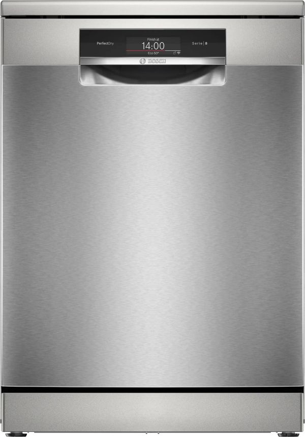 【 BOSCH 博西】SMS8ZCI02X  14人份 獨立式不鏽鋼 沸石洗碗機 BOSCH 博西,SMS8ZCI02X,14人份 獨立式不鏽鋼 沸石洗碗機,頂級沸石烘乾,智慧洗程潔淨,高效烘乾護餐具,金亞家電