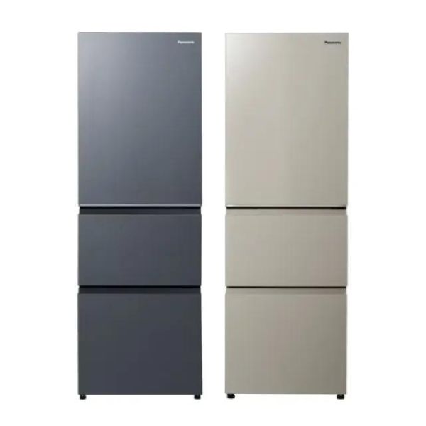 【Panasonic 國際牌】NR-C387HVLS  三門變頻左開式冰箱 B冰霧銀/C暖灰米 Panasonic 國際牌,NR-C387HVLS,三門變頻冰箱 B冰霧銀/C暖灰米,智慧節能科技,ECONAVI,無邊框鋼板,金亞家電