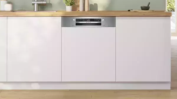 【 BOSCH 博西】SMI4ECS00X  14 人份 4 系列5段洗程半嵌式洗碗機 BOSCH 博西,SMI4ECS00X,14 人份 4 系列5段洗程半嵌式洗碗機,高效潔淨省心,彈性碗籃設計,餐後清潔更輕鬆,金亞家電