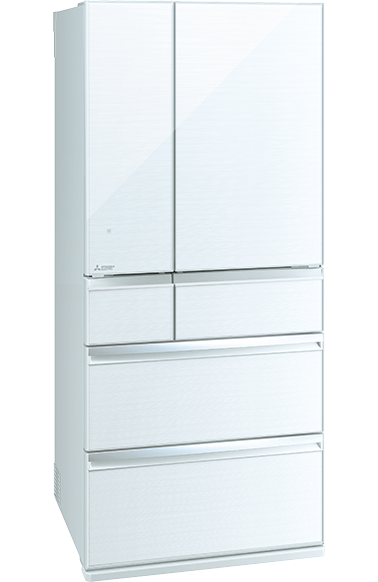 【MITSUBISHI 三菱電機】MR-WX71N-W-C  705L 玻璃鏡面系列 日本製變頻六門電冰箱 水晶白 MITSUBISHI 三菱電機,MR-WX71N-W-C,705L 玻璃鏡面系列 日本製變頻六門電冰箱 水晶白,日製玻璃款,微凍易切冷,全室智慧型,金亞家電
