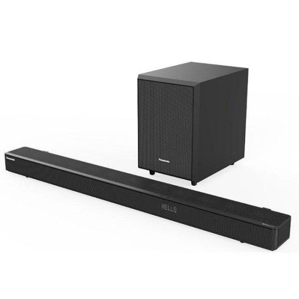 【Panasonic 國際牌】SC-HTB334GTK  3.1.2 天空聲道家庭劇院組 Panasonic 國際牌,SC-HTB334GTK,2.1聲道 Soundbar,沉浸式環繞音效,無線重低音震撼升級,藍牙無線音樂傳輸,獨立無線重低音喇叭,金亞家電