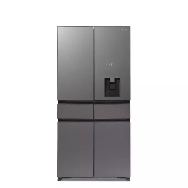 【Panasonic 國際牌】NR-F651PG-H1  極緻灰 玻璃面板電冰箱 Panasonic 國際牌,NR-F651PG-H1,極緻灰 玻璃面板電冰箱,尊爵玻璃美學,旗艦級保鮮科技,無邊框玻璃質感面板,IoT 智慧家電連網,金亞家電