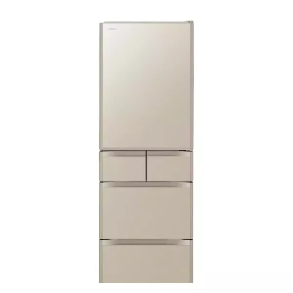 【HITACHI 日立】 5門 XW琉璃白/XN琉璃金冰箱 RS420WJL(左開) HITACHI 日立,RS420WJL(左開),5門 XW琉璃白/XN琉璃金冰箱,60cm超窄版設計 (左開專屬),獨立鎖濕低溫冷藏室,霜能再利用節能科技,金亞家電