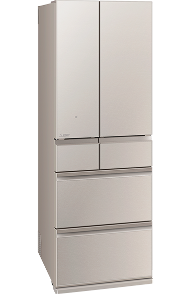 【MITSUBISHI 三菱電機】MR-WZ54N-C-C  543L 玻璃鏡面系列 日本製 SMART AI 變頻六門電冰箱 星沙杏 MITSUBISHI 三菱電機,MR-WZ54N-C-C,543L 玻璃鏡面系列 日本製 SMART AI 變頻六門電冰箱 星沙杏,日製玻璃款,全室智慧型,微凍易切冷,金亞家電