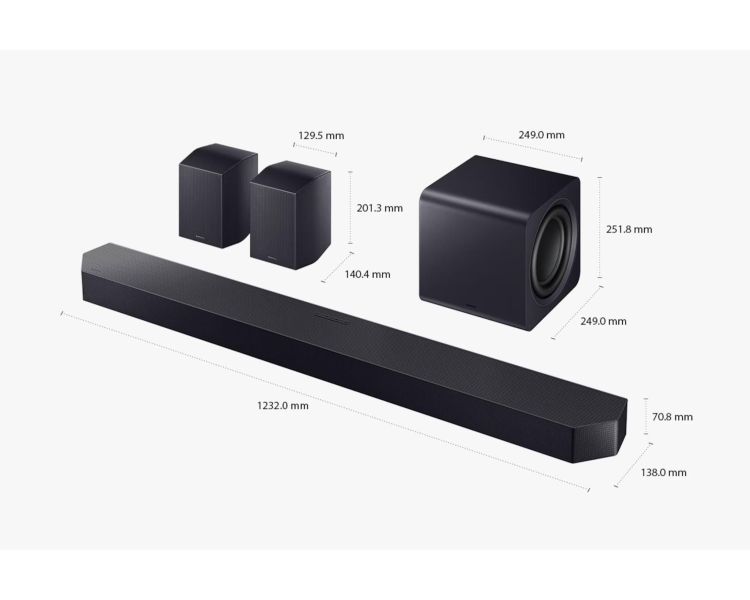 【Samsung 三星】HW-Q990H/ZW  SoundBar 藍牙聲霸11.1.4ch 家庭劇院 Samsung 三星,WMN-B30FB/ZW,伸縮零間隙壁掛架,零間隙壁掛,節省好空間,安全穩固佳,金亞家電
