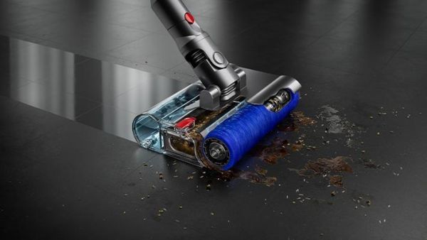 【dyson 戴森】V12s  乾濕全能洗地吸塵器(V12s Detect Slim Submarine™) dyson 戴森,V12s,乾濕全能洗地吸塵器(V12s Detect Slim Submarine™),乾濕一體洗,智慧光學偵塵,無纏結吸頭,金亞家電