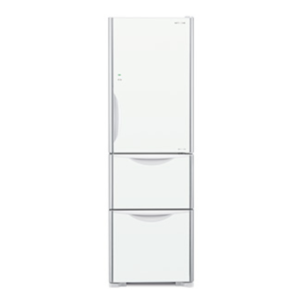 【HITACHI 日立】RG41B  3門 GPW琉璃白冰箱 HITACHI 日立,RG41B,3門 GPW琉璃白冰箱,琉璃鏡面雙門設計,雙風扇冷卻系統,觸控式操作面板,金亞家電