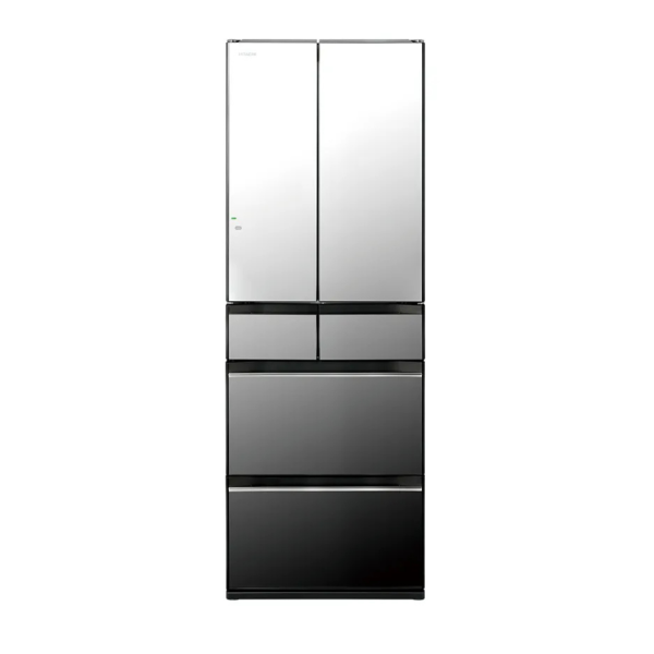 【HITACHI 日立】 6門 X琉璃鏡/XN琉璃金冰箱 RHW540RJ HITACHI 日立,RHW540RJ,6門 X琉璃鏡/XN琉璃金冰箱,全室獨立鎖濕低溫冷藏,真空冰溫室,釕元素雪藏果菜室,金亞家電