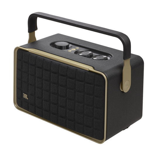 【JBL】Authentics 300  可攜式復古智慧音響(黑/白) JBL,Authentics 300,可攜式復古智慧音響(黑/白),經典可攜式,內建鋰電池,金屬鋁提把,金亞家電