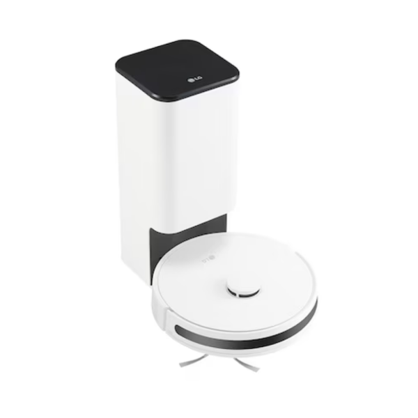 【LG 樂金】 CordZero R5 濕拖清潔機器人 (自動集塵版) R5ULTIMATE1 LG 樂金,R5ULTIMATE1,CordZero R5 濕拖清潔機器人 (自動集塵版),自動除塵免沾手,配備自動集塵座,UVC紫外線殺菌,金亞家電