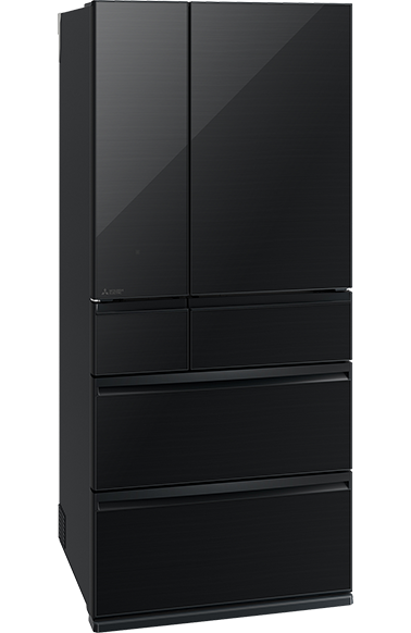 【MITSUBISHI 三菱電機】MR-WX71N-B-C  705L 玻璃鏡面系列 日本製變頻六門電冰箱 星曜黑 MITSUBISHI 三菱電機,MR-WX71N-B-C,705L 玻璃鏡面系列 日本製變頻六門電冰箱 星曜黑,日製玻璃款,微凍易切冷,全室智慧型,金亞家電
