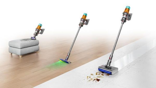 【dyson 戴森】V12s  乾濕全能洗地吸塵器(V12s Detect Slim Submarine™) dyson 戴森,V12s,乾濕全能洗地吸塵器(V12s Detect Slim Submarine™),乾濕一體洗,智慧光學偵塵,無纏結吸頭,金亞家電