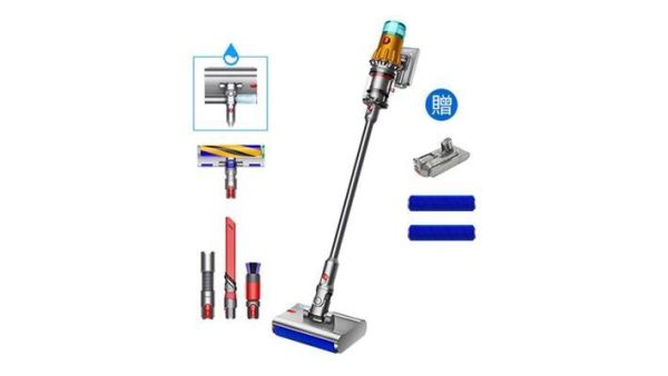 【dyson 戴森】V12s  乾濕全能洗地吸塵器(V12s Detect Slim Submarine™) dyson 戴森,V12s,乾濕全能洗地吸塵器(V12s Detect Slim Submarine™),乾濕一體洗,智慧光學偵塵,無纏結吸頭,金亞家電