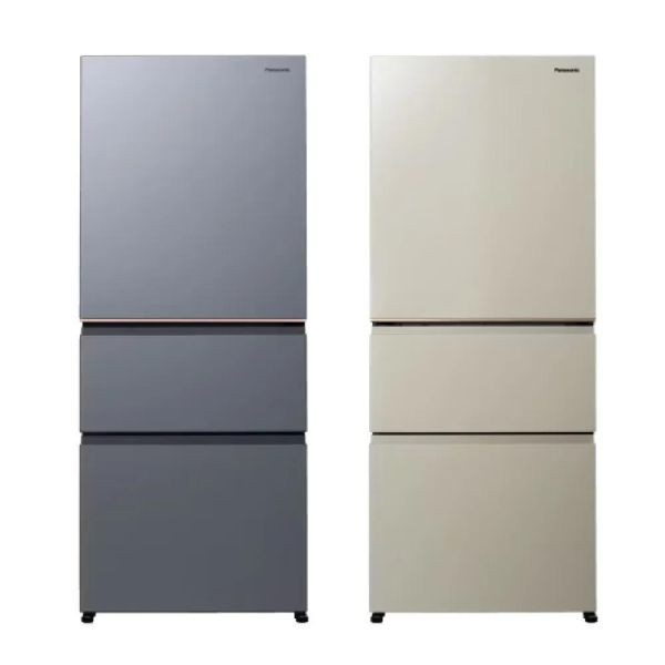 【Panasonic 國際牌】NR-C507XVS  三門變頻冰箱 B冰霧銀/C暖灰米 Panasonic 國際牌,NR-C507XVS,三門變頻冰箱 B冰霧銀/C暖灰米,智慧節能科技,ECONAVI,微凍結保鮮,金亞家電