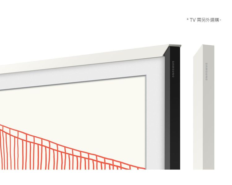 【Samsung 三星】VG-SCFF65WTBZW  The Frame 風格邊框 (靜謐白) Samsung 三星,VG-SCFF65WTBZW,The Frame 風格邊框 (靜謐白),磁吸易安裝,多種顏色選,完美貼合好,金亞家電