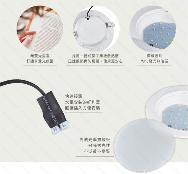 15公分索爾崁燈 