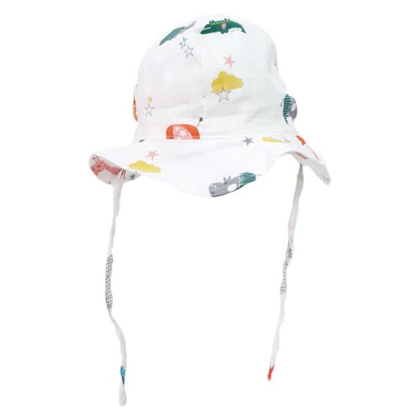竹纖維水母帽-動物天空 帽子,嬰兒帽,防曬帽,寶寶帽,台灣製造,帽,BABY帽,寶寶帽