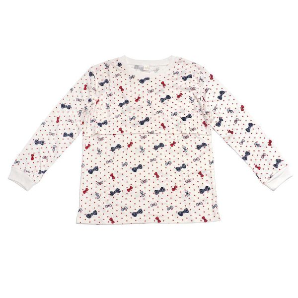 孕媽咪蝴蝶結純棉孕婦裝 孕婦裝,純棉孕婦裝,蝴蝶結孕婦裝,台灣製孕婦裝,孕婦居家服,孕婦睡衣,產前產後服飾,100%純棉孕婦裝